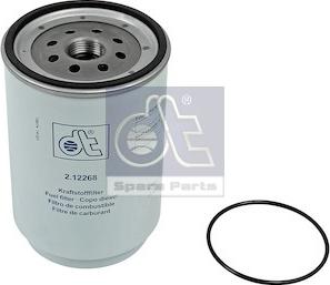 DT Spare Parts 2.12268 - Топливный фильтр autosila-amz.com
