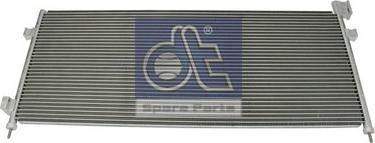 DT Spare Parts 2.76056 - Конденсатор кондиционера autosila-amz.com