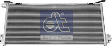 DT Spare Parts 2.76052 - Конденсатор кондиционера autosila-amz.com
