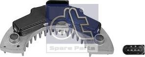 DT Spare Parts 2.76125 - Сопротивление, реле, вентилятор салона autosila-amz.com