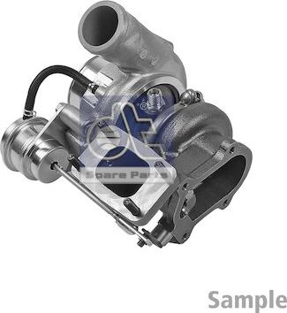 DT Spare Parts 7.58046 - Турбина, компрессор autosila-amz.com