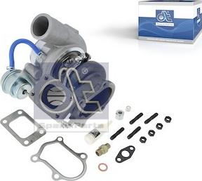 DT Spare Parts 7.58019 - Турбина, компрессор autosila-amz.com