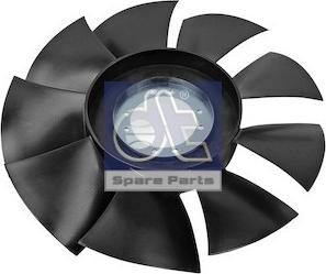 DT Spare Parts 7.60711 - Крыльчатка вентилятора, охлаждение двигателя autosila-amz.com