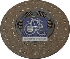 DT Spare Parts 7.18007 - диск сцепления !d430 \Iveco EuroTech/Stralis autosila-amz.com