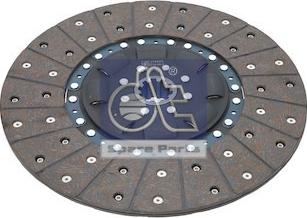 DT Spare Parts 7.18017 - Диск сцепления, фрикцион autosila-amz.com