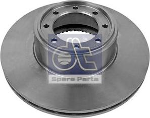 DT Spare Parts 7.36049 - Тормозной диск autosila-amz.com