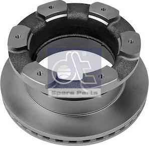 DT Spare Parts 7.36040 - Тормозной диск autosila-amz.com