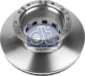 DT Spare Parts 7.36004 - Тормозной диск autosila-amz.com
