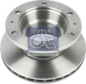 DT Spare Parts 7.36000 - Тормозной диск autosila-amz.com