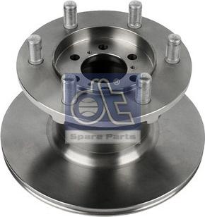 DT Spare Parts 7.36016 - Тормозной диск autosila-amz.com