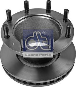 DT Spare Parts 7.36021 - Тормозной диск autosila-amz.com