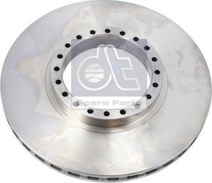 DT Spare Parts 7.36128 - Тормозной диск autosila-amz.com