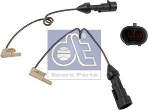 DT Spare Parts 7.36208 - Сигнализатор, износ тормозных колодок autosila-amz.com