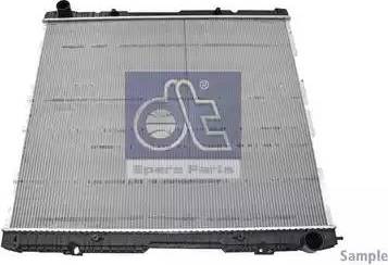 DT Spare Parts 7.21009 - Радиатор, охлаждение двигателя autosila-amz.com
