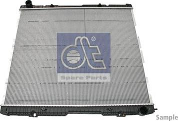 DT Spare Parts 7.21019 - Радиатор, охлаждение двигателя autosila-amz.com