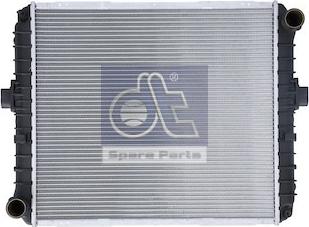 DT Spare Parts 7.21017 - Радиатор, охлаждение двигателя autosila-amz.com