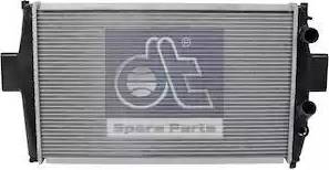 DT Spare Parts 7.21030 - Радиатор, охлаждение двигателя autosila-amz.com