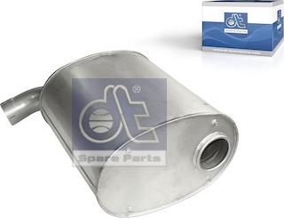 DT Spare Parts 7.22005 - Средний / конечный глушитель ОГ autosila-amz.com