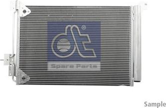 DT Spare Parts 7.74021 - Конденсатор кондиционера autosila-amz.com