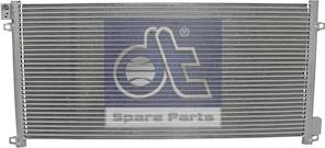 DT Spare Parts 7.74027 - Конденсатор кондиционера autosila-amz.com