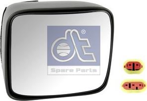 DT Spare Parts 7.73001 - Широкоугольное зеркало autosila-amz.com