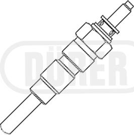 Dürer DG26085 - Свеча накаливания autosila-amz.com