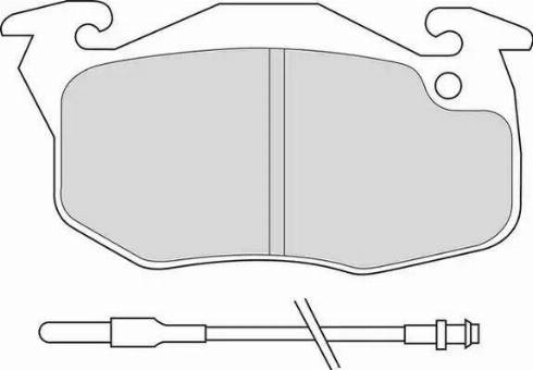 Duron DBP340729 - Тормозные колодки, дисковые, комплект autosila-amz.com