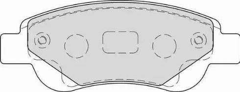 Duron DBP341790 - Тормозные колодки, дисковые, комплект autosila-amz.com