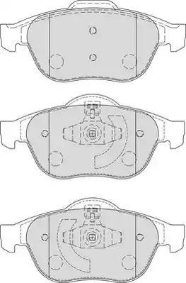 Duron DBP351865 - Тормозные колодки, дисковые, комплект autosila-amz.com