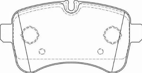 Duron DBP294037 - Тормозные колодки, дисковые, комплект autosila-amz.com