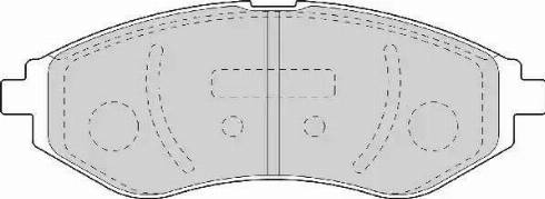 Duron DBP201699 - Тормозные колодки, дисковые, комплект autosila-amz.com