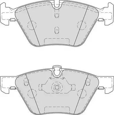 Duron DBP211773 - Тормозные колодки, дисковые, комплект autosila-amz.com