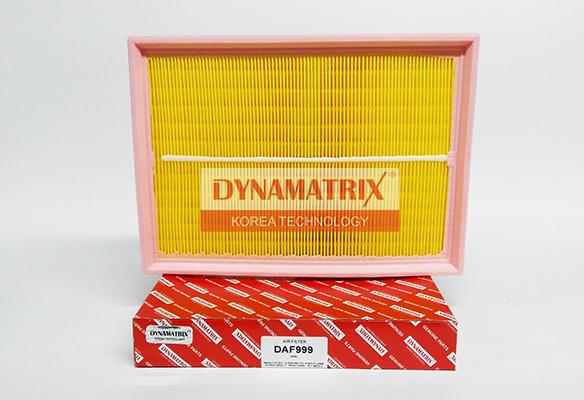 Dynamatrix DAF999 - Воздушный фильтр, двигатель autosila-amz.com