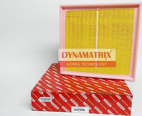 Dynamatrix DAF946 - Воздушный фильтр, двигатель autosila-amz.com