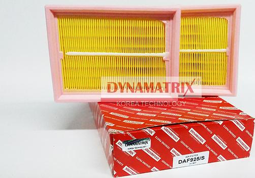 Dynamatrix DAF925/S - Воздушный фильтр, двигатель autosila-amz.com