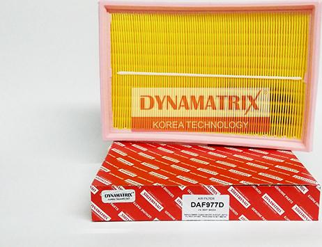 Dynamatrix DAF977D - Воздушный фильтр, двигатель autosila-amz.com