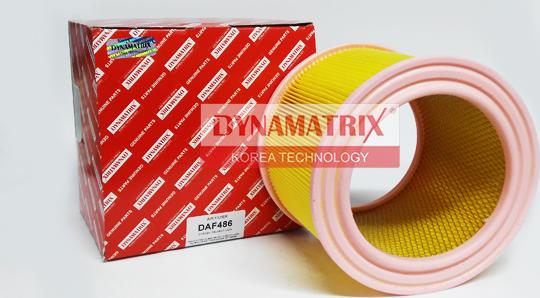 Dynamatrix DAF486 - Воздушный фильтр, двигатель autosila-amz.com