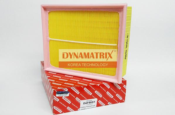 Dynamatrix DAF593/1 - Воздушный фильтр, двигатель autosila-amz.com