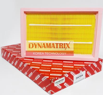 Dynamatrix DAF534 - Воздушный фильтр, двигатель autosila-amz.com