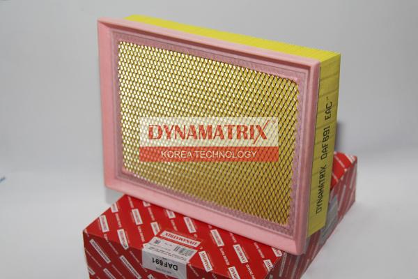 Dynamatrix DAF691 - Воздушный фильтр, двигатель autosila-amz.com