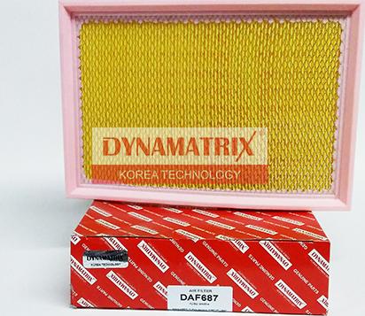 Dynamatrix DAF687 - Воздушный фильтр, двигатель autosila-amz.com