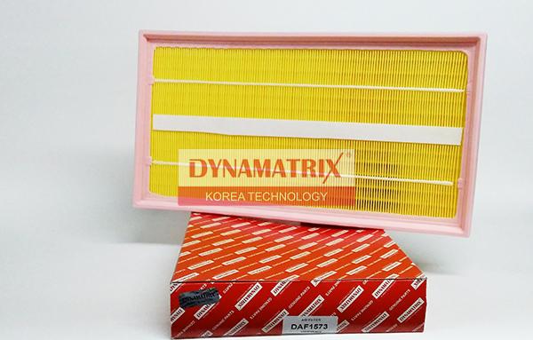 Dynamatrix DAF1573 - Воздушный фильтр, двигатель autosila-amz.com
