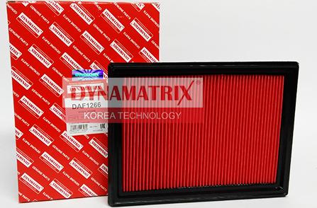 Dynamatrix DAF1266 - Воздушный фильтр, двигатель autosila-amz.com