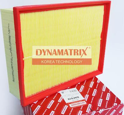 Dynamatrix DAF819 - Воздушный фильтр, двигатель autosila-amz.com