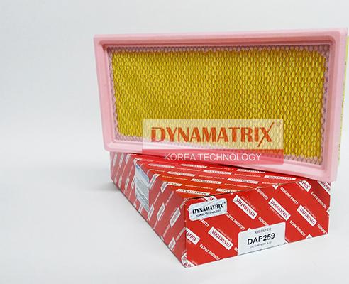 Dynamatrix DAF259 - Воздушный фильтр, двигатель autosila-amz.com