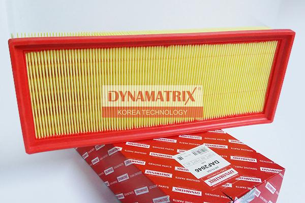 Dynamatrix DAF2046 - Воздушный фильтр, двигатель autosila-amz.com