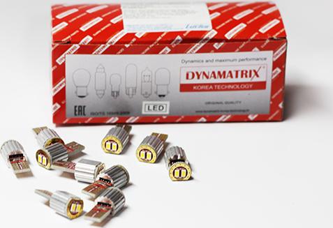 Dynamatrix DB921LED - Лампа накаливания, стояночные огни / габаритные фонари autosila-amz.com