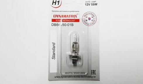 Dynamatrix DB64150-01B - Лампа накаливания, основная фара autosila-amz.com