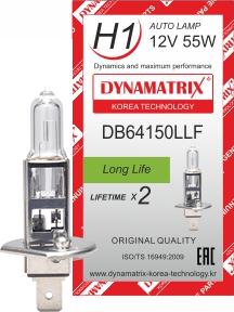 Dynamatrix DB64150LLF - Лампа накаливания, основная фара autosila-amz.com