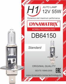 Dynamatrix DB64150 - Лампа накаливания, основная фара autosila-amz.com